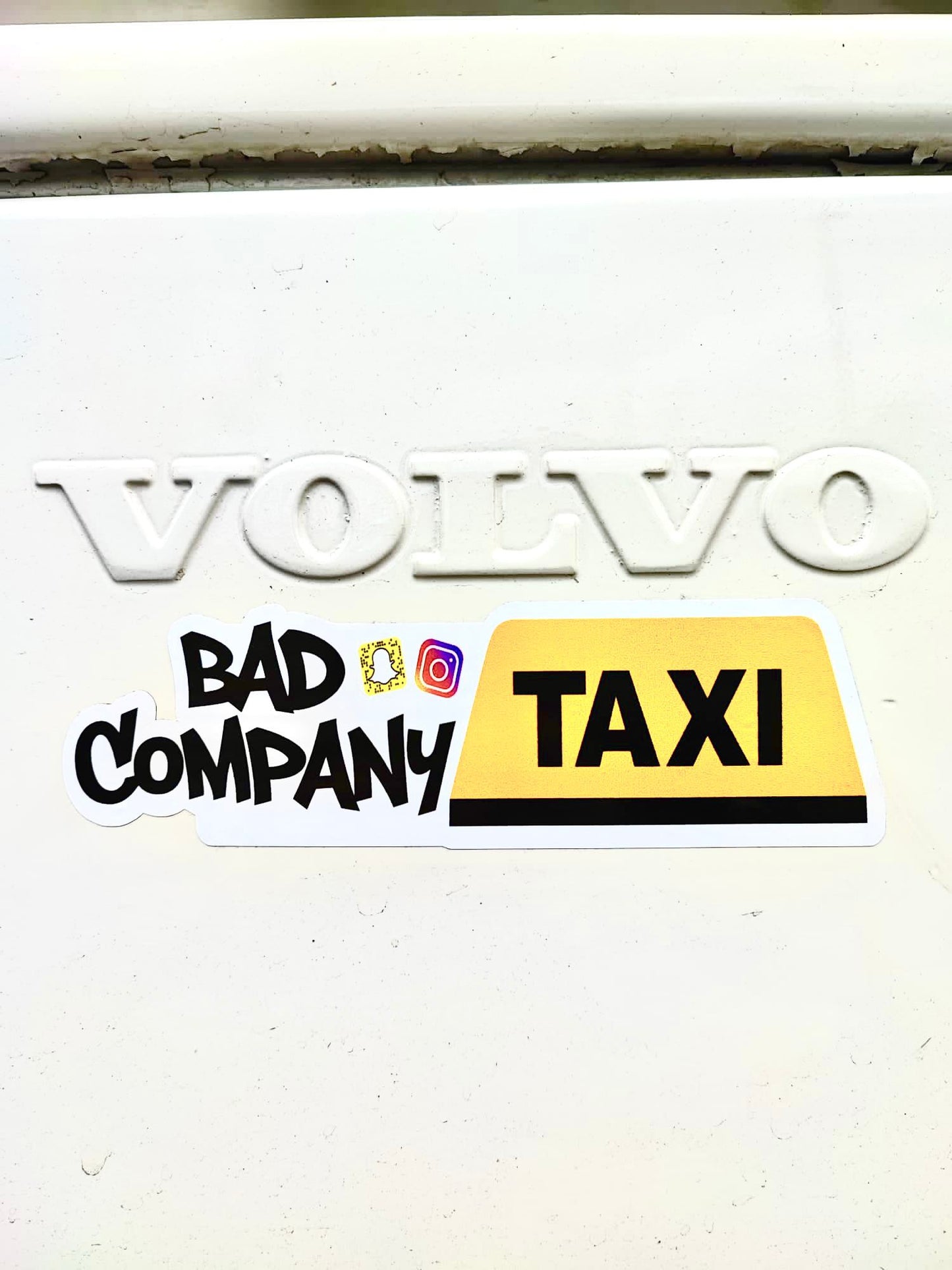 Bad Company TAXI sticker