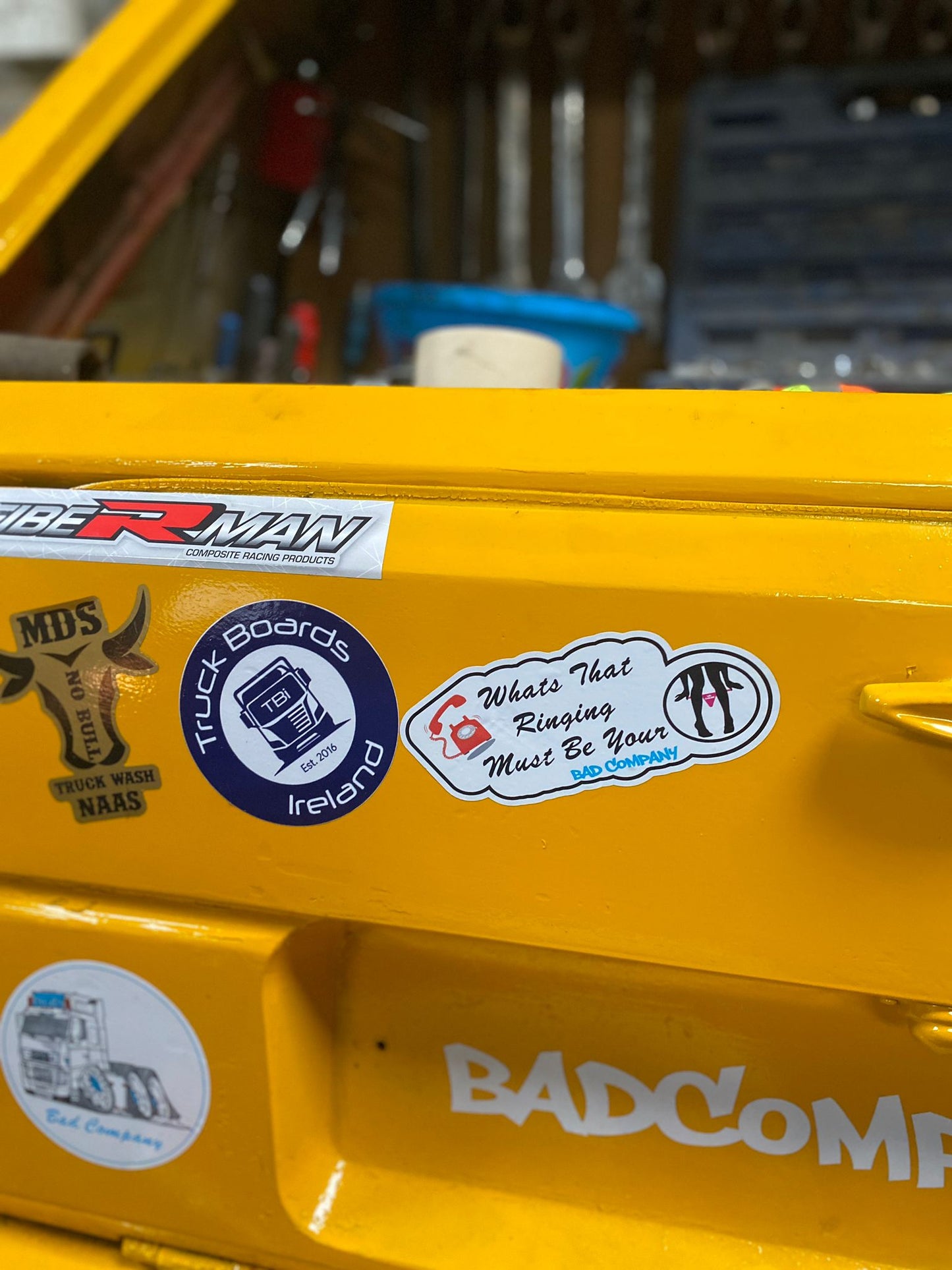 "Whats that ringing....." Sticker